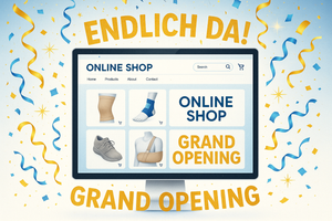 Hurra, unser Onlineshop ist da!