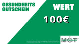 MOT-Geschenkgutschein - Schenken Sie Gesundheit!