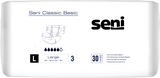 Seni Classic Basic Large Inkontinenzwindel – Atmungsaktive Erwachsenenwindel bei mittlerer bis schwerer Inkontinenz