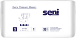 Seni Classic Basic Small Inkontinenzwindel – Atmungsaktive Erwachsenenwindel bei mittlerer bis schwerer Inkontinenz