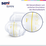 Seni San Normal atmungsaktive anatomische Inkontinenzvorlagen Nässeindikator
