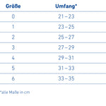 Größentabelle  epitain-ellenbogenbandage-aktivbandage