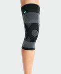 JuzoFlex Genu Xtra Kniebandage mit anatomischem Patellaring und Dehnzone für optimale Unterstützung