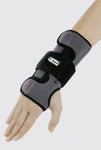 JuzoPro Manu Handgelenkorthese mit 3 Aluminiumschienen zur Stabilisierung des Handgelenks